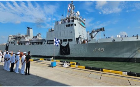 INS Sandhayak visits Malaysian port to boost maritime, hydrographic cooperation