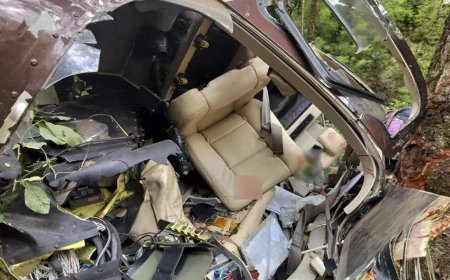 Uttarkashi helicopter crash: AAIB report says pilot tried emergency landing; rotor hit cable