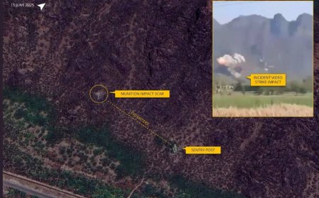 Satellite imagery suggests India's missile hit Pakistan's nuclear-hub Kirana Hills
