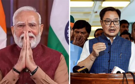 Evening news wrap: PM Modi to visit UK, Maldives this week; Rijiju says government open to discuss Op Sindoor; and more