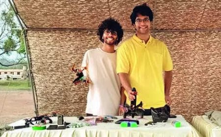 Look who's making kamikaze drones for Army: Two 20-yr-old engineering students