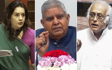 Dhankhar’s resignation sparks buzz: Opposition not on same page? Priyanka Chaturvedi ‘fact checks’ Jairam Ramesh
