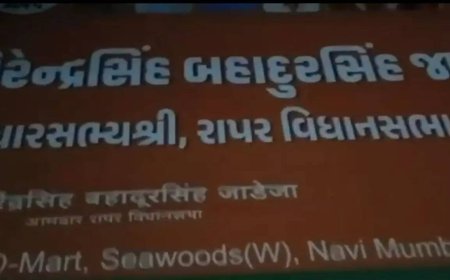 Raj Thackeray's men remove Gujarati display board at Navi Mumbai BJP MLA's office; taken off under police supervision