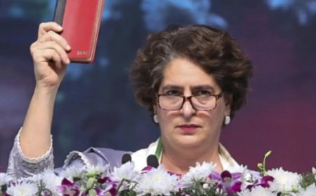 ‘Murdering democracy’: Priyanka Gandhi slams government over Bihar SIR row; INDIA bloc protests outside Parliament