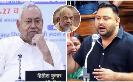 Bihar showdown: RJD’s Tejashwi Yadav claims Amit Shah no longer trusts Nitish Kumar’s leadership; dares BJP to end speculation