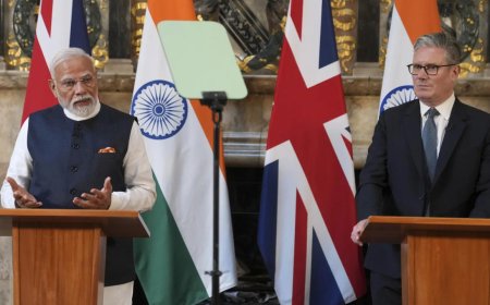 'Act against those who misuse freedom': PM Modi's signal to UK counterpart Starmer on rising Khalistan threat in UK - watch