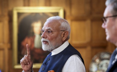 'Don't worry, we can mix languages': PM Modi eases translator's English slip, then uses same language to deliver fierce message Khalistani extremism