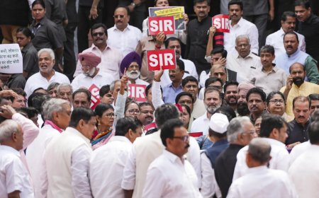 Opposition paralyses House again over Bihar rolls