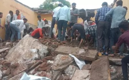 7 kids die, 21 hurt in Rajasthan classroom roof collapse