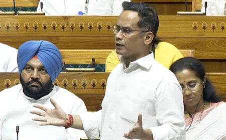 Operation Sindoor debate: Gaurav Gogoi leads opposition charge against government in Lok Sabha; asks ‘how terrorists reached Pahalgam?’
