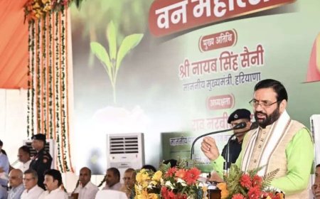 Van Mahotsav symbolizes our commitment to a green future: Haryana CM Nayab Singh Saini