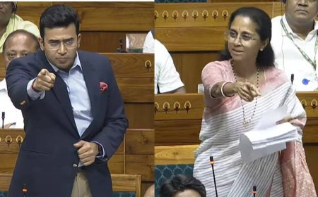 Op Sindoor debate: Tejasvi Surya claims Nehru opposed army modernisation; Supriya Sule hits back