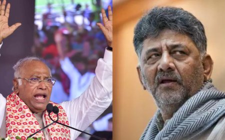 'Nothing wrong in conveying emotions': Shivakumar defends Kharge's 'overlooked for CM' remark; but cautions against public expression