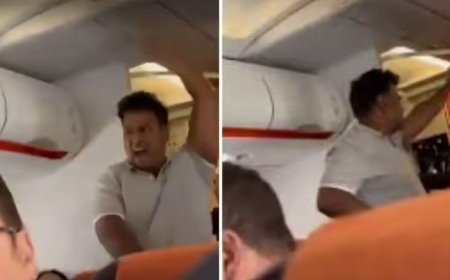 Indian man charged with threat to bomb plane while shouting ‘Allahu Akbar’ on easyJet flight