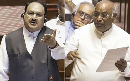 Parliament Monsoon session: JP Nadda apologises after remarks against Mallikarjun Kharge trigger uproar; 'take back my words'