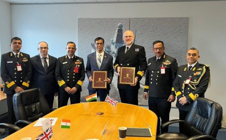 India-UK defence ties: Pact inked to develop complex weapons, jet & warship engines; vision 2035 roadmap