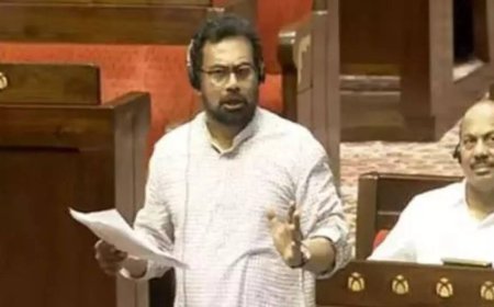 'We want our PM to come forward and say that Trump is saying rubbish,' says John Brittas in Rajya Sabha