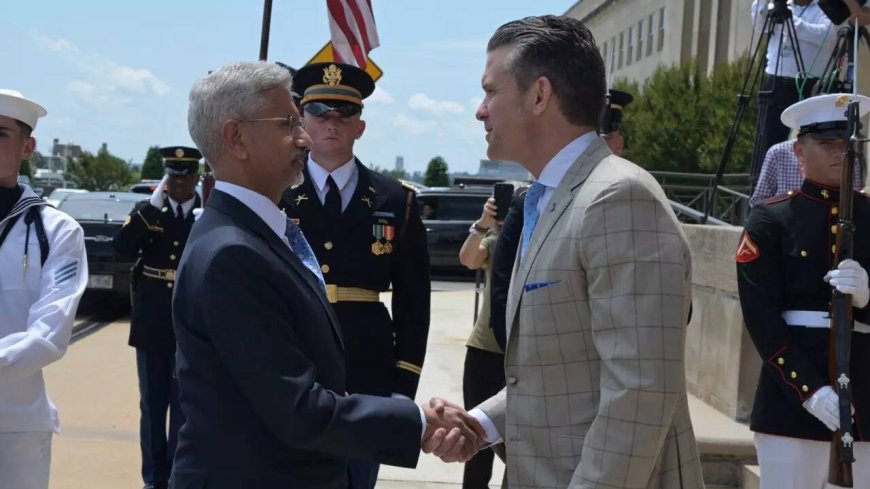 India-US relations: Jaishankar meets Hegseth in Pentagon; calls defence ties 'consequential pillar'