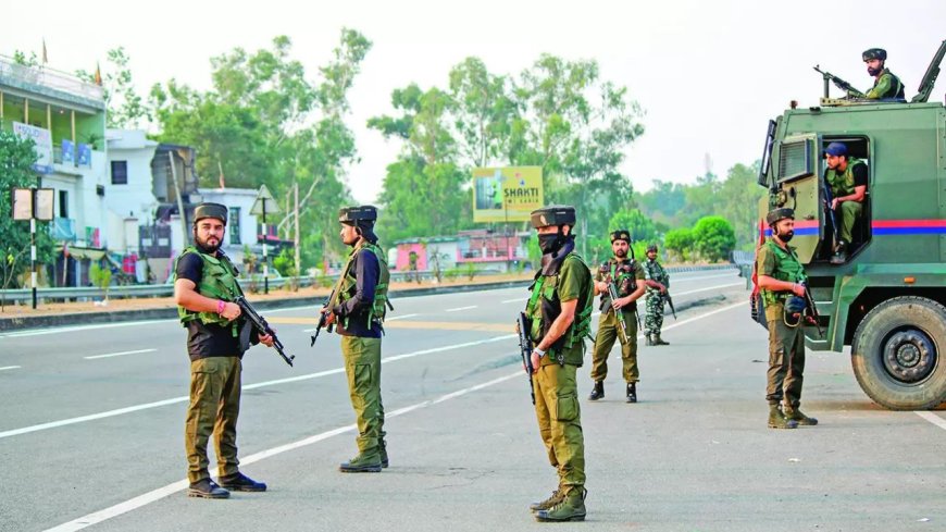 Operation Chhatru: Encounter between security forces and terrorists in J&K; gunfight under way