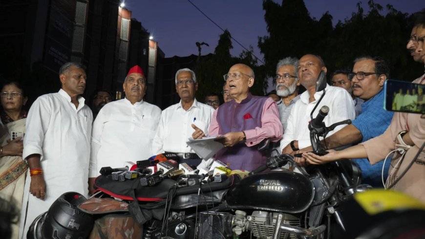 Bihar electoral revision row: Opposition meets EC; dubs the exercise as 'votebandi'