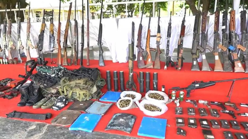 Manipur: Police seize 86 weapons, 974 ammunition; anti-riot guns, IEDs also recovered