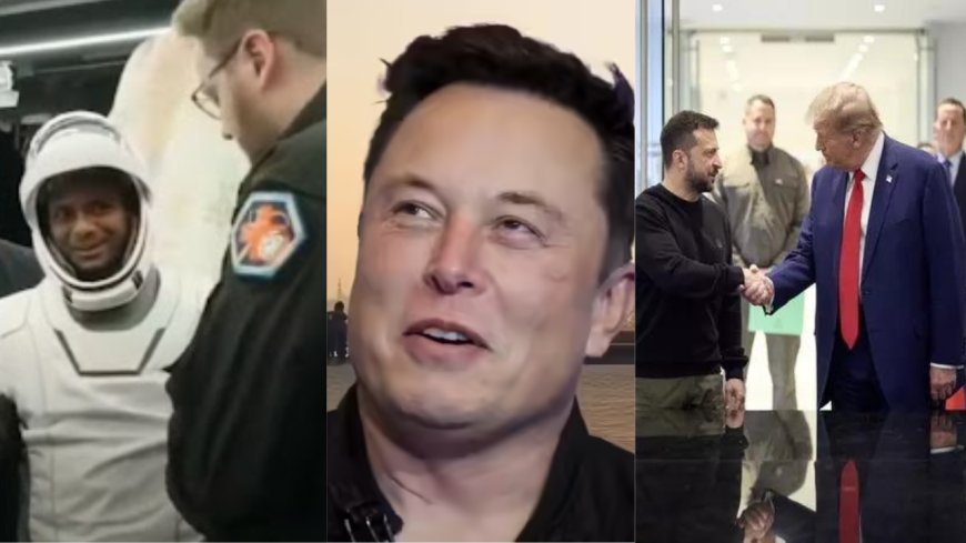 Evening news wrap:  Shux returns to Earth; Tesla enters Indian market; Trump presses Ukraine to strike Russia, and more