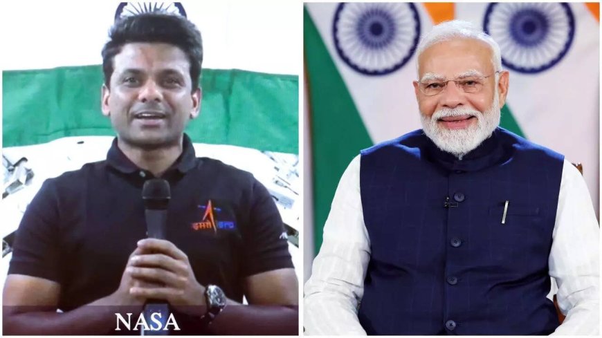 PM Modi, who laid foundation of ISS mission during his US visit, says ‘Shukla has inspired a billion dreams’