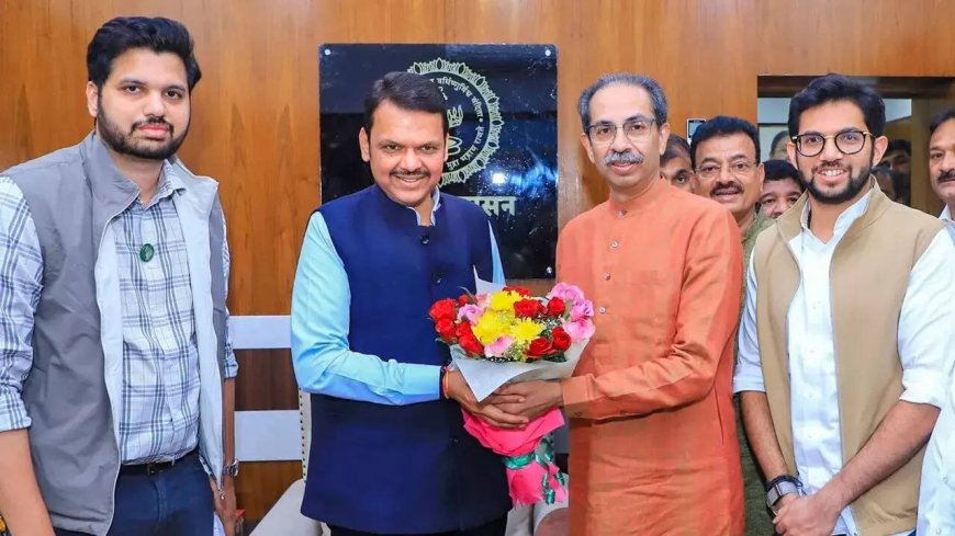 BJP-UBT reunion? Uddhav Thackeray meets Devendra Fadnavis day after CM's 'invite'; leaders hold 20-minute meeting