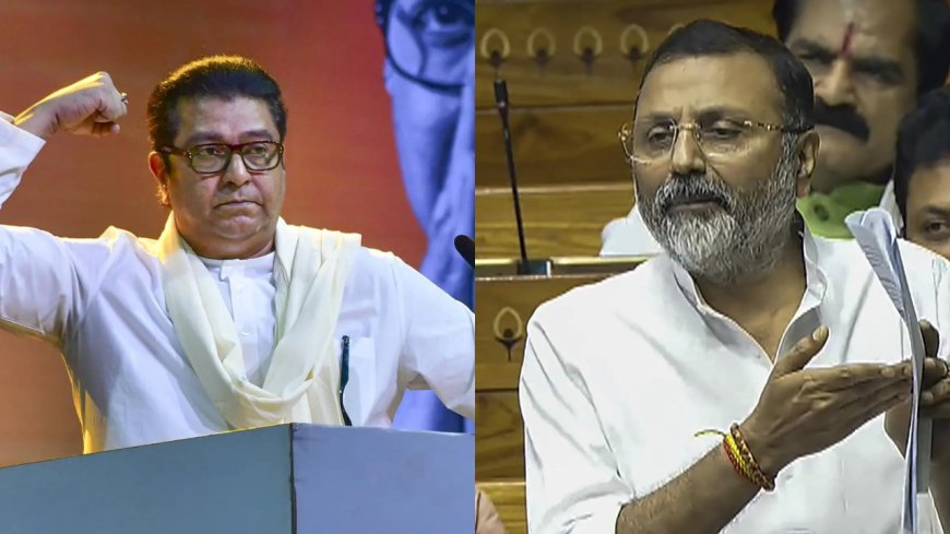 'You come to Mumbai': Raj Thackeray counters BJP MP Nishikant Dubey's 'patak ke maarenge' with 'dubo ke maarenge'; language row escalates