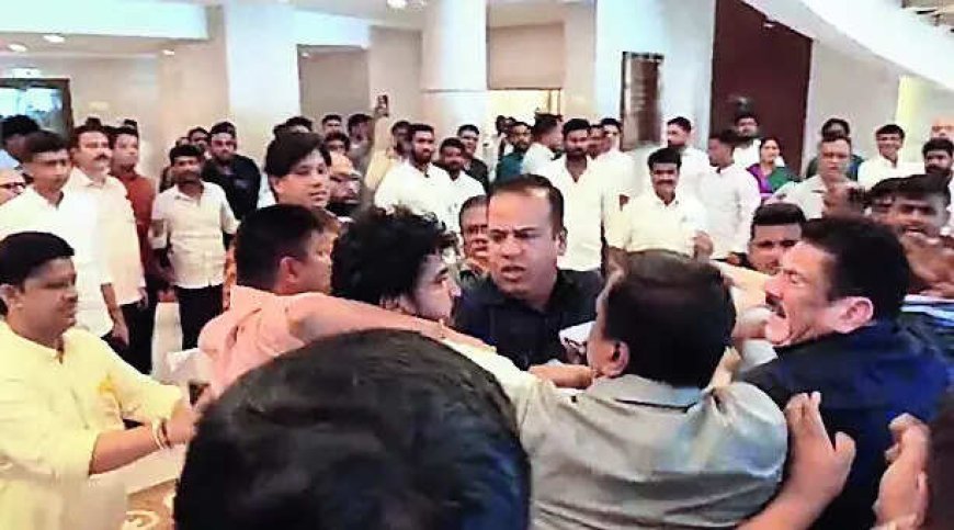 Maha speaker makes NCP (SP), BJP MLAs apologise for scuffle