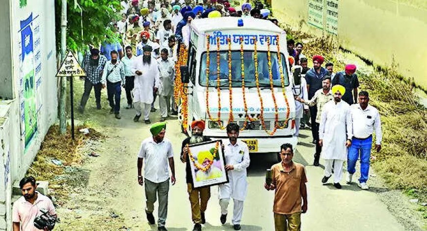 Hundreds gather for Fauja’s final journey