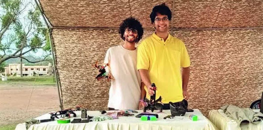 Look who's making kamikaze drones for Army: Two 20-yr-old engineering students