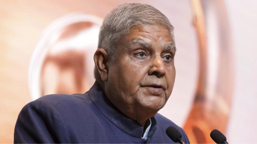 Watch: As Jagdeep Dhankar resigns unexpectedly, his old video resurfaces; had said 'Will quit in 2027, subject to divine intervention'