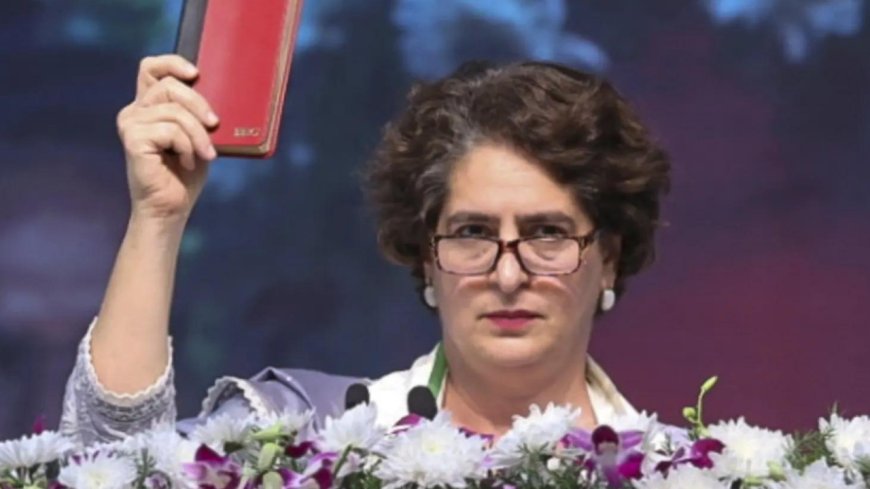 ‘Murdering democracy’: Priyanka Gandhi slams government over Bihar SIR row; INDIA bloc protests outside Parliament