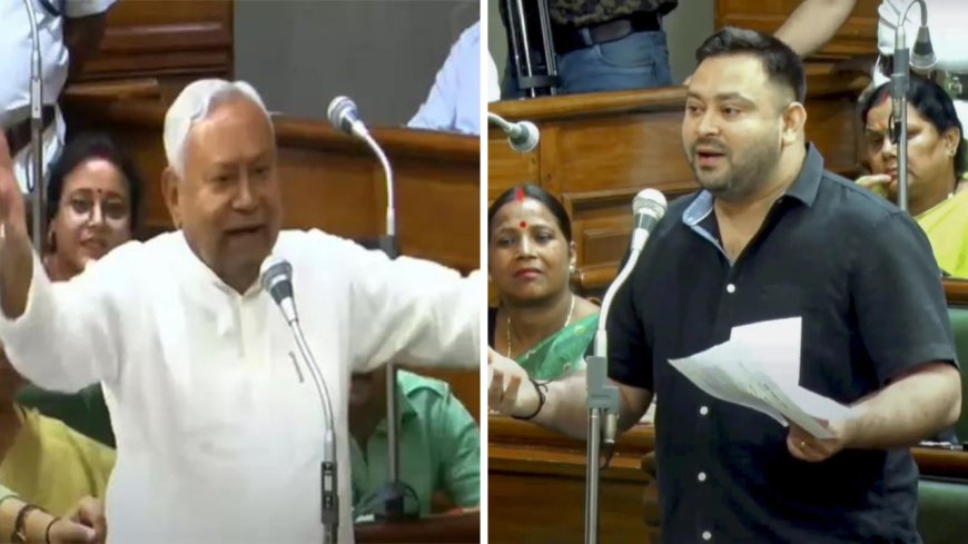 ‘You were a child’: CM Nitish Kumar loses cool Tejashwi in Bihar assembly; defends JDU decision to snap ties with RJD