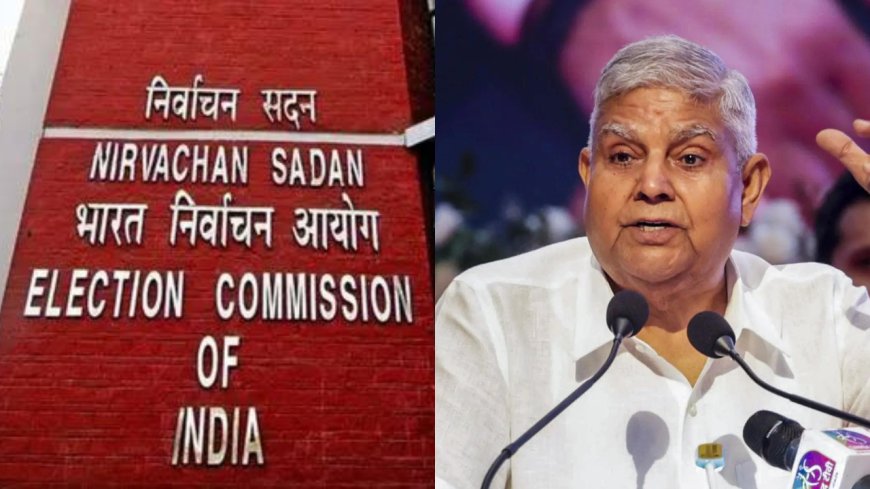 Dhankhar resignation: EC initiates process of electing next vice-president - what we know