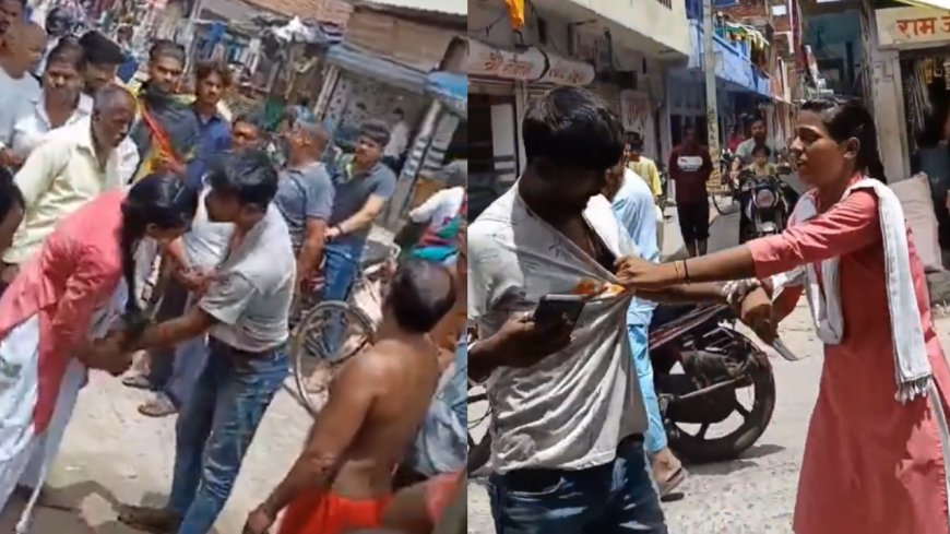 Harassed for days: UP schoolgirl thrashes accused in public- video