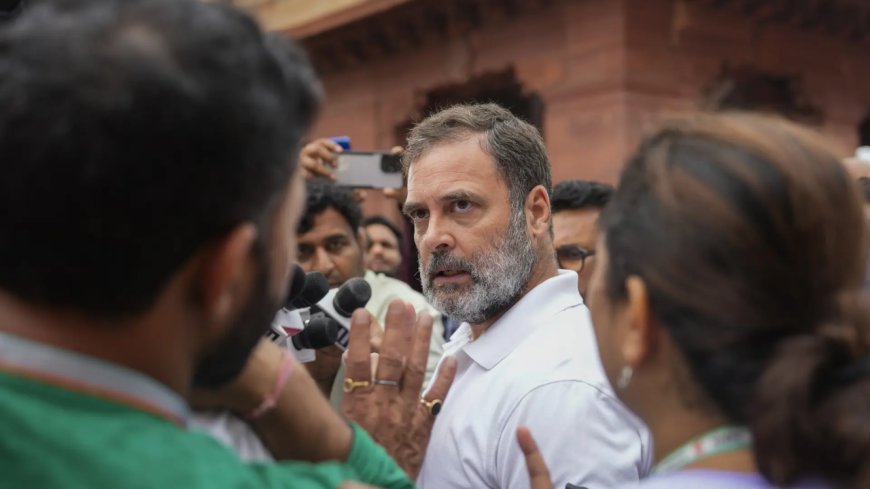 'My mistake that caste census was not done in UPA tenure': Rahul Gandhi