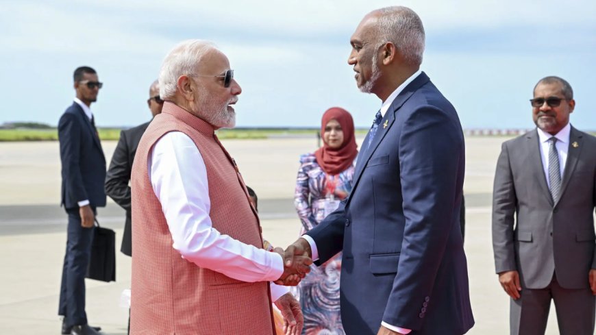 Muizzu congratulates Modi on becoming second-longest serving PM of India