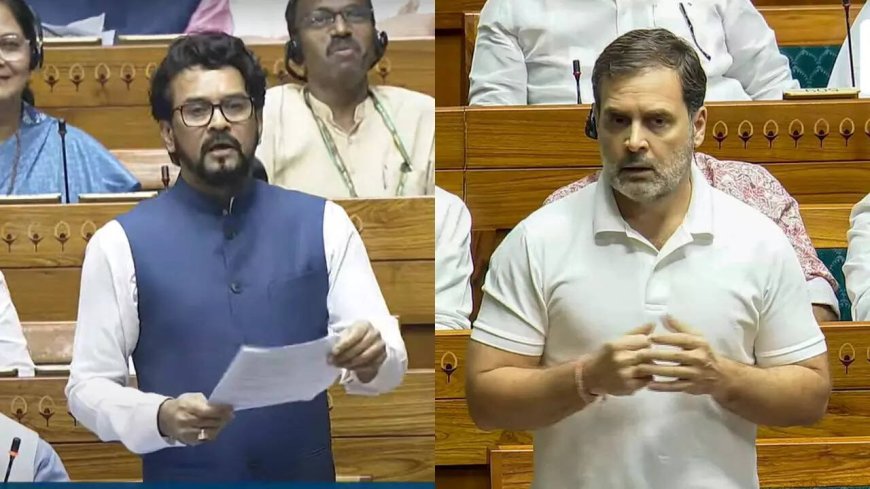 Operation Sindoor debate: ‘From LoP to LoB – Leader Opposing Bharat’ - Anurag Thakur slams Rahul Gandhi in Lok Sabha