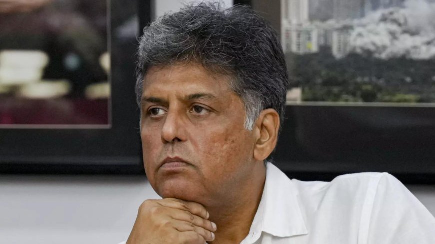 'If you don't understand my silence ...': Fresh rift within Congress? Manish Tewari responds to question on cryptic post