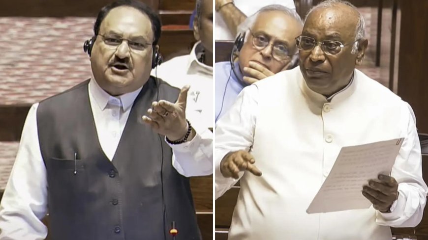 Parliament Monsoon session: JP Nadda apologises after remarks against Mallikarjun Kharge trigger uproar; 'take back my words'