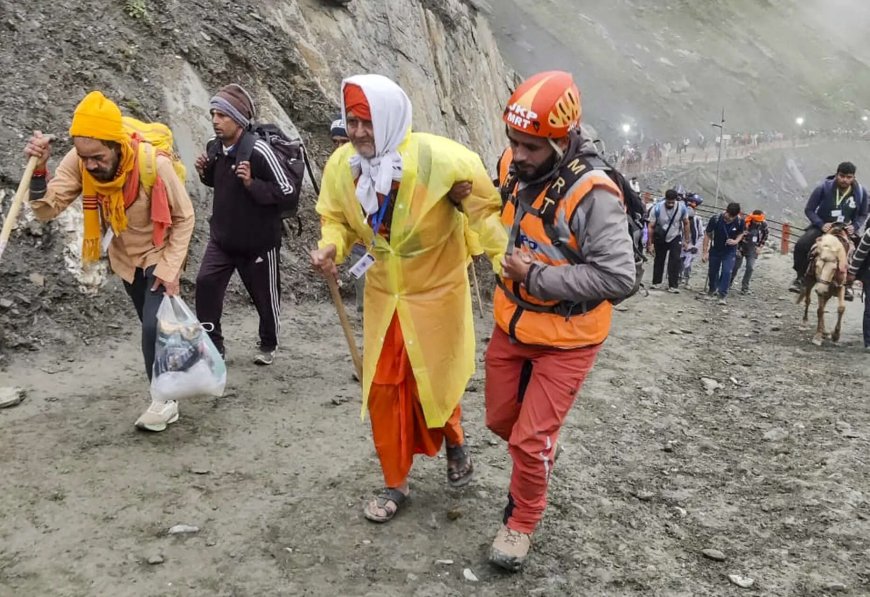 Amarnath Yatra: No pilgrimage tomorrow; to remain suspended for 2nd consecutive day due to inclement weather