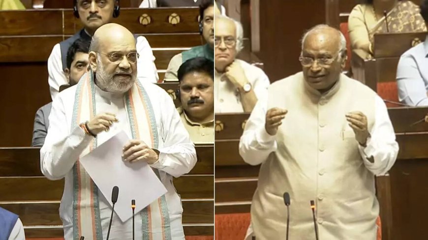 'Insult' vs 'irony': Fiery end to Operation Sindoor debate as Mallikarjun Kharge, Amit Shah trade barbs over PM Modi's presence