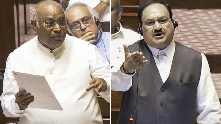 Nadda slams opposition for walkout during Shah’s reply on Operation Sindoor; Kharge says protest was over insulting remark