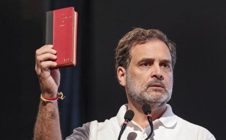 'Won’t spare anyone': Rahul Gandhi accuses EC of 'vote chori' for BJP; claims to have 'open and shut' proof