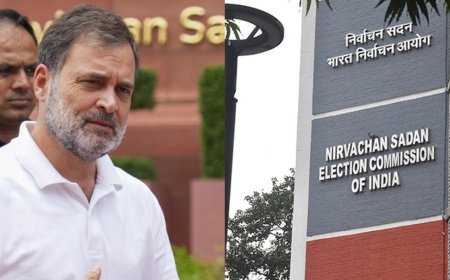 EC's 5-point attack on Rahul Gandhi: Poll body calls 'vote theft' remark 'wild'; says he refused to engage