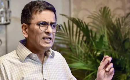 Ex-CJI Chandrachud vacates bungalow