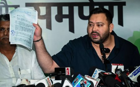 Tejashwi's dual voter ID row: EC issues notice to RJD leader, asks him to hand over EPIC card