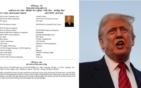'Diabolical attempt to impact SIR': Fake certificate names Donald Trump a Bihar local; FIR lodged